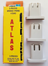 Atlas N Gauge 3 Piece Bridge Piers #2543 Train Railroad RR Layout U101-21 - £9.36 GBP