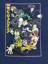 My Hero Academia Anime XL Blue Graphic Graphic TShirt Short Sleeve - $19.68