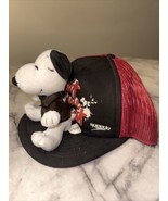 ODD Speedo &quot;Beat the Heat&quot; Trucker Mesh Hat Plus Snoopy Peanuts Plush Atop - $25.91 CAD