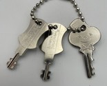 Vintage American Tourister Luggage Key Keys Lot Of 3 Vintage - £9.86 GBP