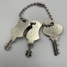 Vintage American Tourister Luggage Key Keys Lot Of 3 Vintage - £9.83 GBP