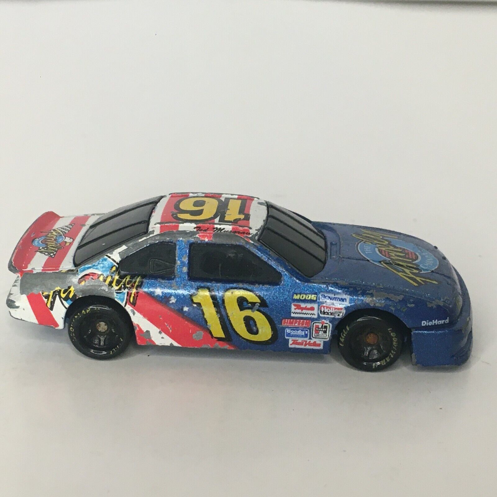 Primary image for Racing Champions Nascar Stock Car Toy Race #16 Ted Musgrave Family Channel 1993