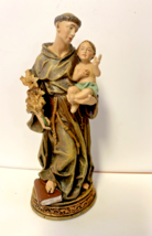 Saint Anthony of Padua  Small 6&quot; Statue,  New - £24.85 GBP