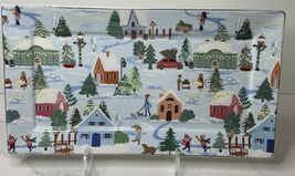 Monterey Bay Rectangle Platter 8" x 14" Fine Porcelain New - $17.77