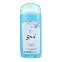 Secret Anti-Perspirant Deodorant Wide Solid, Powder Fresh 2.7 oz - £14.38 GBP