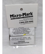 Micro-Mark The Small Tool Specialists #14140 Cut-Off Wheel - €16,99 EUR