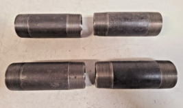 4 Quantity of Black Pipe Niples 1-3/4" x 5" | A106B | S40S | 011040308 (... - $26.59