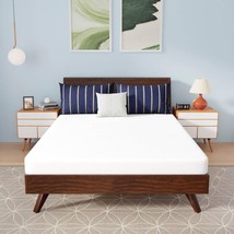 Full size 5-inch Charcoal Infused Memory Foam Mattress with Removable Cover - $208.49