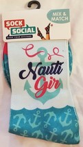 Sock Social Novelty Socks - Nauti Gir - £3.03 GBP