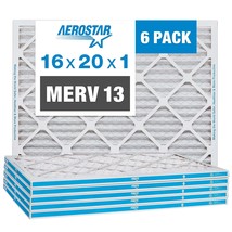 Aerostar 16X20X1 Air Filter Merv 13 (For Allergies, Dust, Lint, Mold,, P... - $48.98