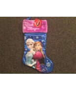 Disney Frozen Anna Elsa Winter Magic Christmas Stocking Brand New With Tag - $9.50