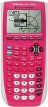 Graphing Calculator, Texas Instrument 84 Plus Silver Edition (Full Pink ... - $74.95