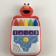 Playskool Sesame Street Elmo&#39;s Count Along Crayons Lights Sounds Toy 2011 - £23.26 GBP