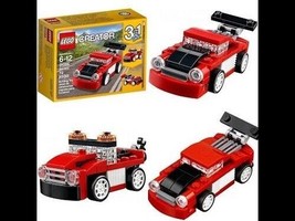 Lego Creator Red Racer NIB 72 Pcs 3 in 1 new in box 31055 - £14.79 GBP