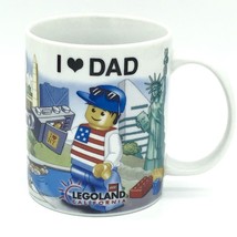 LEGOLAND I Heart Love Dad Coffee Mug California Lego FSB 2011 Legowood S... - £7.87 GBP