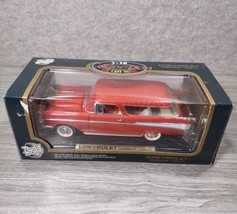 Road Tough Chevrolet Nomad 1957 1:18 Collections Die Cast Metal Red - $19.76