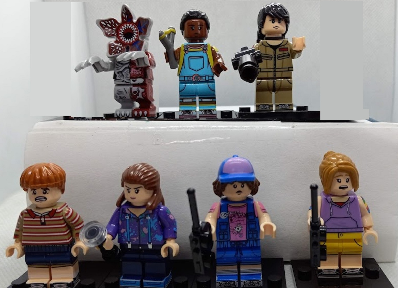 Stranger Things seasons 2-3 Custom Designed Minifigures  set  - $24.00