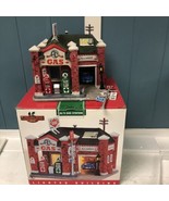 Retired Lemax Coventry Cove Al’s GAS STATION Christmas Village 65366 READ - £46.73 GBP