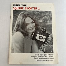 Lotto 2 Vintage Polaroid Fotocamera Brochure Manuale - $33.11