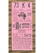 Pittsburgh Pirates Braves Ticket Stub Aug 1973 Willie Stargell Double Ho... - £7.48 GBP