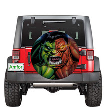 Incredible Super Hero Universal Spare Tire Cover Size 32 inch For Jeep SUV  - £34.77 GBP
