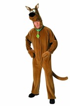 Scooby-Doo Halloween Adult Costume Plush Cartoon Dog Great Dane Men&#39;s OSFM - 44 - £66.11 GBP