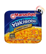 8x Packs Maruchan Yakisoba Cheddar Cheese Home Style Japanese Noodles | ... - $526.30 MXN