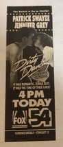 Dirty Dancing Tv Guide Vintage Print Ad Patrick Swayze Jennifer Grey Tpa11 - £4.65 GBP