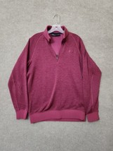 Under Armour Storm Coldgear Sweatshirt Mens L Mauve Long Sleeve Golf Fleece - £23.26 GBP