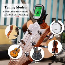 Ranch Guitar Tuner Clip on for Acoustic/Electric Guitar, Ukulele, Violin... - $12.81