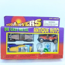 Megamovers Antique Auto - Diecast Metal Cars - Set of 3 plus street signs - €5,12 EUR