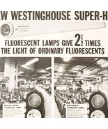 1958 Westinghouse Super Hi Fluorescent Lamps Advertisement Lighting DWII30 - $19.99