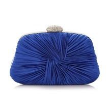 Female Pleated Banquet Bag   Handbags Girl Designer Handbags Ladies  Carry Bags  - £101.43 GBP