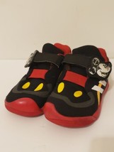 Adidas x Disney Mickey Mouse Toddler’s Boys Sneaker Red Black Shoe Size 9K - £19.94 GBP