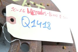 10-16 MERCEDES-BENZ E350 FRONT SPORT BRAKE ROTORS PAIR Q1418 image 12