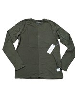 Five Four Men’s Long Sleeve Shirt Size Small Olive Green NEW WITH TAGS  - $22.34 CAD