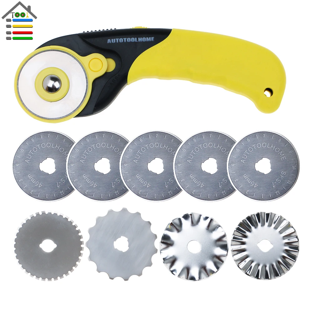 45mm Rotary Cutter Set 9 Pack Rotary Blades p Rotary Cutter Blades Pin Blades fo - £163.45 GBP