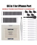 iPhone Cleaning Kit – Speaker &amp; Charging Port Dust Plug &amp; Brush Set | 66... - $17.68 CAD