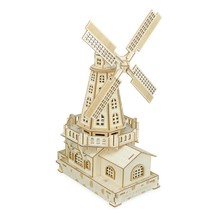 Wooden Three-dimensional Puzzle Assembled Toys - £29.44 GBP