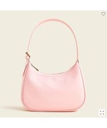 New J Crew Orchid Pink Copenhagen Leather Shoulder Bag 5 3/4&quot;H x 10&quot;W x ... - £69.98 GBP