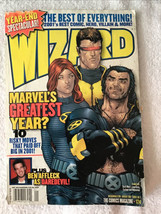 Wizard Comics Magazine Vol 1 No 124 Jan 2002 Marvels Greatest Year Ben Affleck  - £7.67 GBP