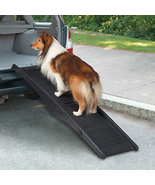 Premium Black Tri-Fold Pet Ramp for Vehicles - £144.37 GBP