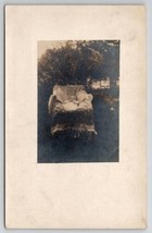 RPPC Baby Mary Margaret Koonce In Carriage Real Photo Postcard S28 - £6.35 GBP