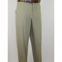 Men 2pc Walking Leisure Suit Short Sleeves DREAMS Plaid Satin 253-04 Sage Green image 6