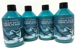( LOT 4 ) Cole Dapper Men&#39;s Cream Soap Bath Sandalwood Scented 8.5 Oz Each - £26.89 GBP