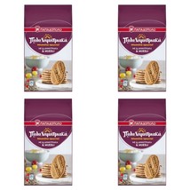 4 Pack Greek Papadopoulou Multigrain Cookies 4 Grains Muesli 4X175g - $53.23