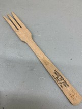 Vintage Wooden Fork Advertising Langford Coop Produce SD - £15.95 GBP