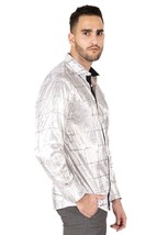 Bespoke Cross Woven Luxe Long Sleeve Dress shirt - White - $79.00