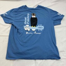 Brad Paisley Port &amp; Company T-Shirt 2XL Short Sleeve Blue Mission Essential   - £12.65 GBP
