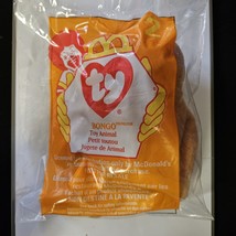 1998 McDonalds TY Teenie Beanie Babies Bongo 2 New in Package - £7.73 GBP